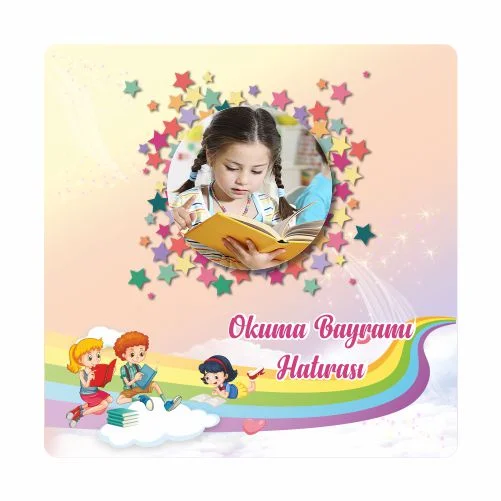 Okuma Bayramı Temalı Magnet